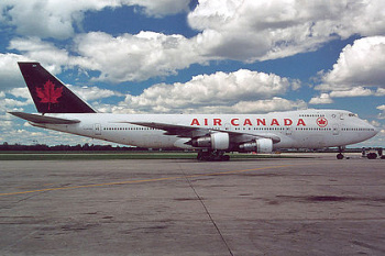 Boeing 747-133 Air Canada