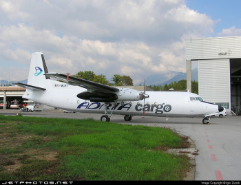 Fokker F27-500F Friendship Adria Airways Cargo