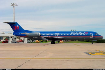 Fokker 100 bmi British Midland