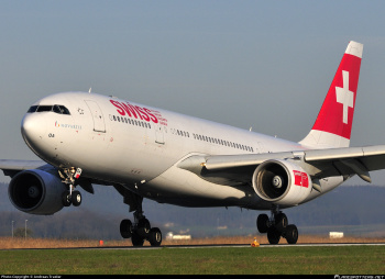 Airbus A330-223 PW SWISS International Air Lines
