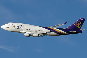 Boeing 747-4D7 GE Thai Airways